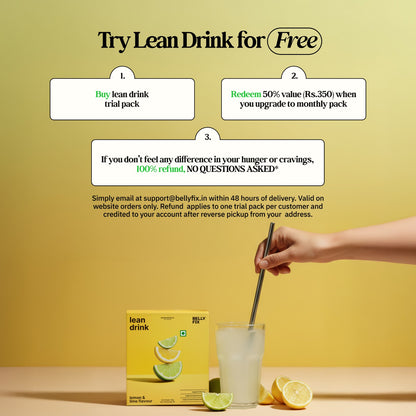 Lean drink | India’s 1st drink for HUNGER & CRAVINGS control