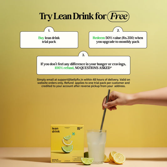 Lean drink | India’s 1st drink for HUNGER & CRAVINGS control